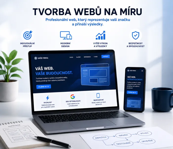 Tvorba profesionálních webových stránek na míru