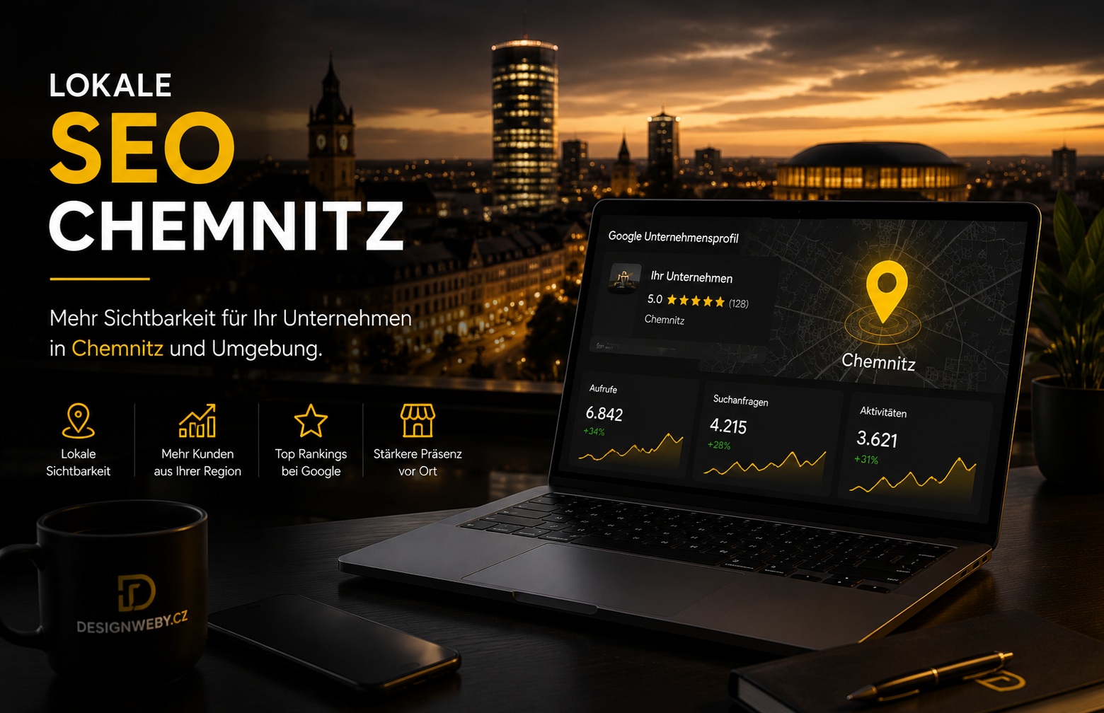 Lokale SEO Optimierung für Unternehmen in Chemnitz
